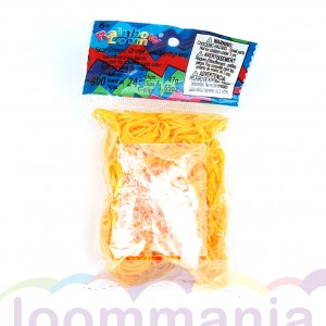 Rainbow Loom elastiekjes opaque mango koop je online in de Loommania.nl webshop