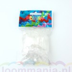 Transparante Rainbow Loom elastiekjes voor de loomkit in onze webshop online te koop. Ook voor Band-it en funloom geschikt.