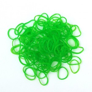 Rainbow Loom elastiekjes limoen groen, lime kopen webshop online