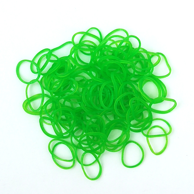 Rainbow Loom elastiekjes limoen groen, lime kopen webshop online