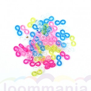 s-clips mix colors kleuren kopen online in de rainbow loom webshop loommania.nl
