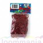 burgundy elastiekjes rainbow loom webshop online kopen bij Loommania