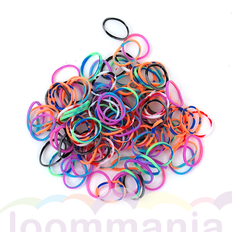 Tiedie mix Rainbow Loom elastiekjes kopen bij Loommania webshop