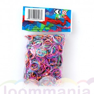 Tiedie mix Rainbow Loom elastiekjes kopen bij Loommania webshop