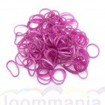 Rainbow Loom elastiekjes medieval pink roze kun je online kopen bij Loommania in onze webshop