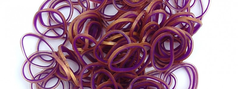 Rainbow Loom elastiekjes persian purple paars kun je online kopen bij Loommania in onze webshop