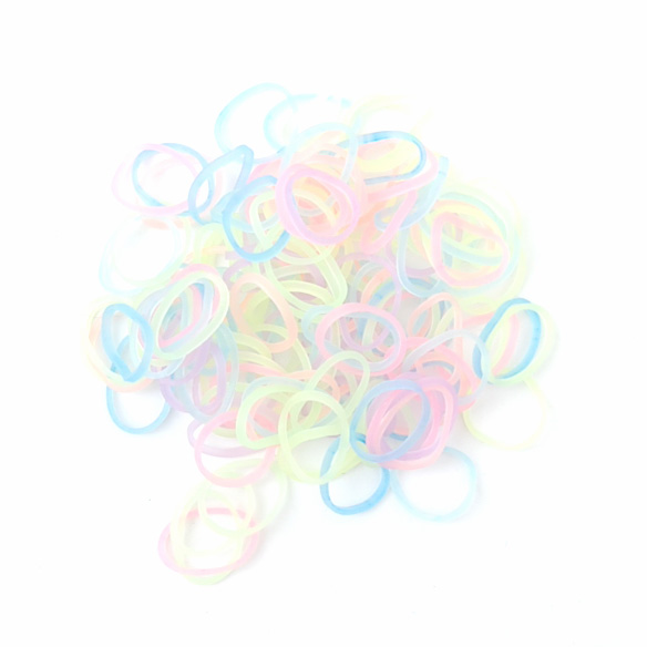 Pastel glow mix elastiekjes van Rainbow Loom koop je online bij Loommania.nl webshop