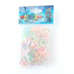 Pastel glow mix elastiekjes van Rainbow Loom koop je online bij Loommania.nl webshop