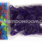 Rainbow loom paarse elastiekjes webshop kopen online loommania.nl